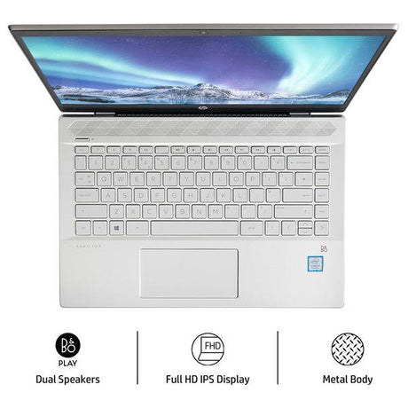 HP Pavilion 14-CE3510NA 14" Laptop - Intel Core i5, 512 GB SSD, 8GB RAM, Silver, 27S00EA#ABU