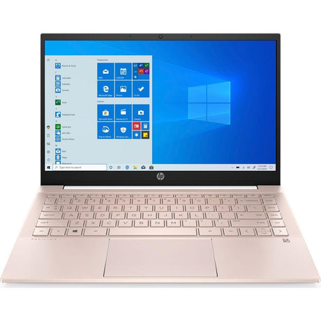 HP Pavilion 14-DV0598SA 14" Laptop, Intel Core i3, 256GB SSD, 8GB RAM, White & Rose Gold (2S3C8EA#ABU)