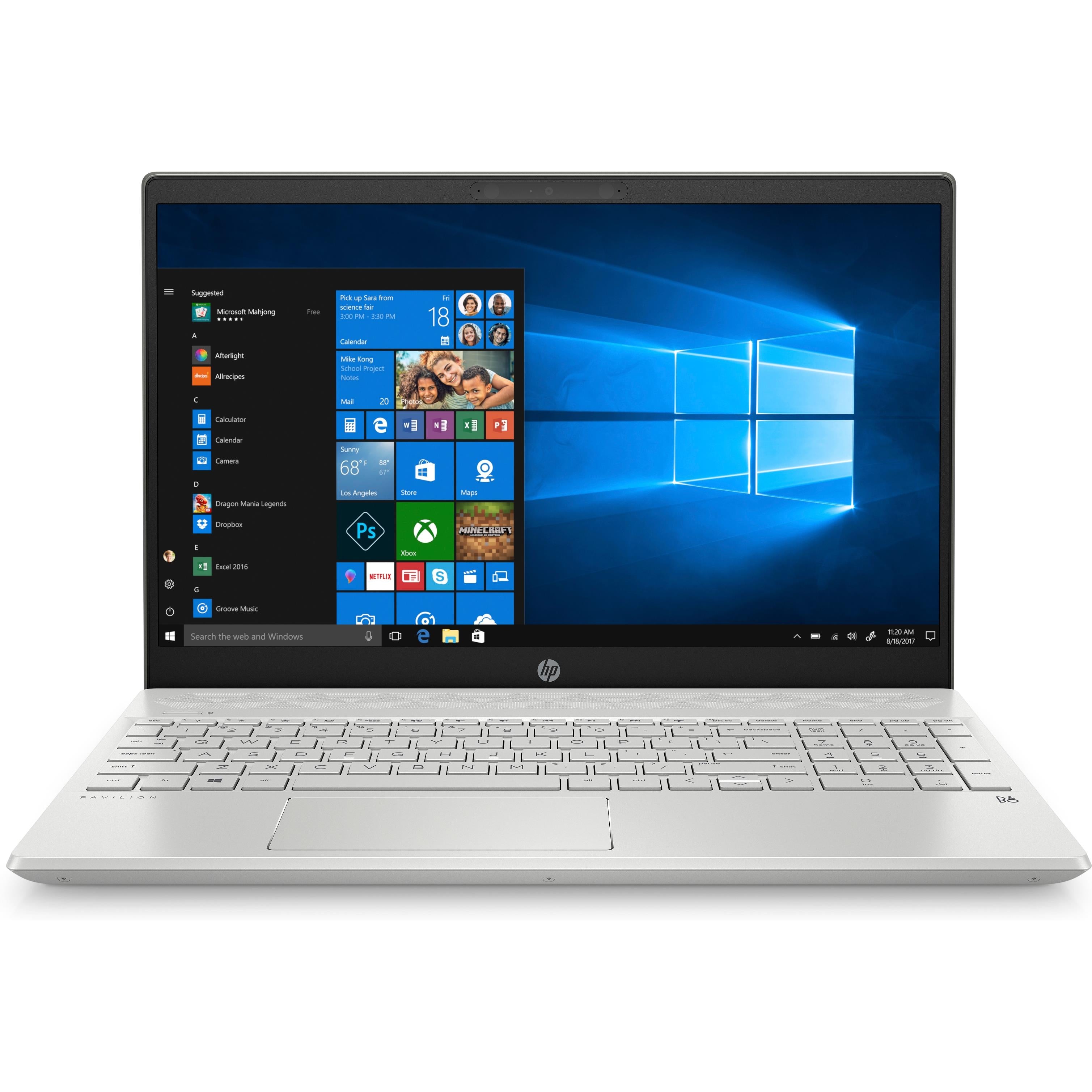 HP 15-CS2026NA 15.6" Laptop, Intel Core i5, 8GB, 256GB, Mineral Silver