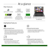 HP Pavilion 16-a0520na 16.1" Gaming Laptop - Intel Core i5, GTX 1650 Ti, 512GB SSD - 17G19EA