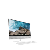 HP Pavilion 27-d0010na All-in-One Desktop PC, Intel Core i7 Processor, 16GB RAM, 512GB SSD, 27" Full HD, Snowflake White