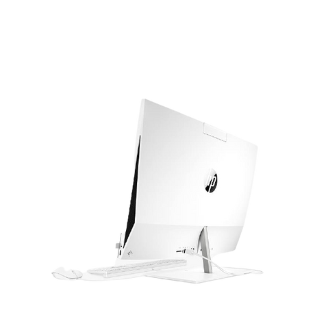 HP Pavilion 27-d0010na All-in-One Desktop PC, Intel Core i7 Processor, 16GB RAM, 512GB SSD, 27" Full HD, Snowflake White