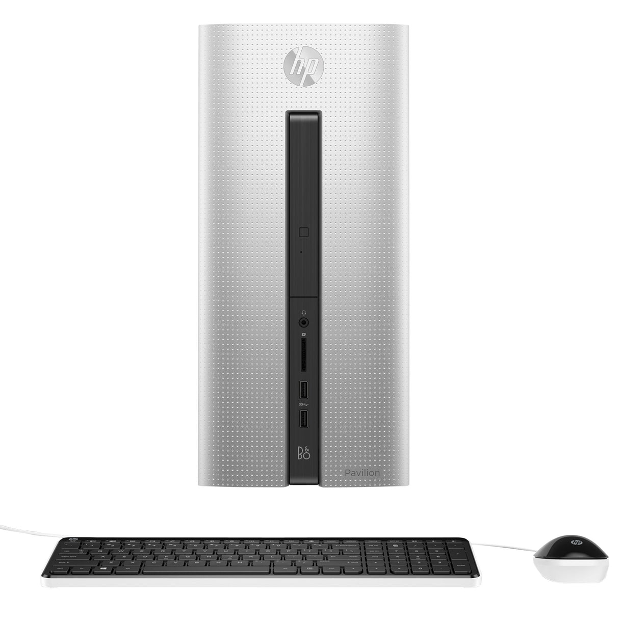 HP Pavilion 550-254na Desktop PC, Intel Core i5, 8GB RAM, 2TB - Natural Silver