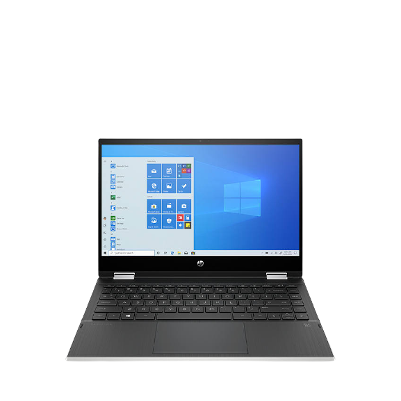 HP Pavilion x360 14-dw0021na Laptop, Intel Core i5, 8GB RAM, 512GB SSD, 14", Silver - Refurbished Excellent