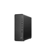 HP Slim S01-aF0008na Desktop PC, AMD Athlon Processor, 8GB RAM, 1TB HDD, Jet Black
