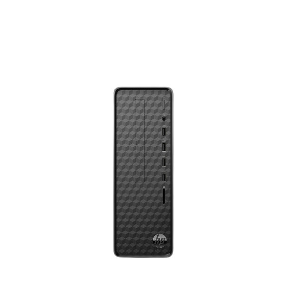 HP Slim S01-aF0008na Desktop PC, AMD Athlon Processor, 8GB RAM, 1TB HDD, Jet Black