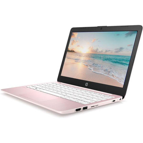 HP Stream 11-ak0508sa 11.6" Laptop - Intel Celeron, 32GB eMMC, 2GB RAM, Pink - 2T3H2EA#ABU