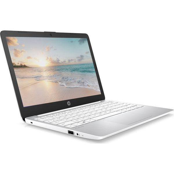 HP Stream 11-AK0512SA 11.6" Laptop, Intel Celeron, 4GB RAM, 64 GB eMMC, White (3A0G4EA#ABU)