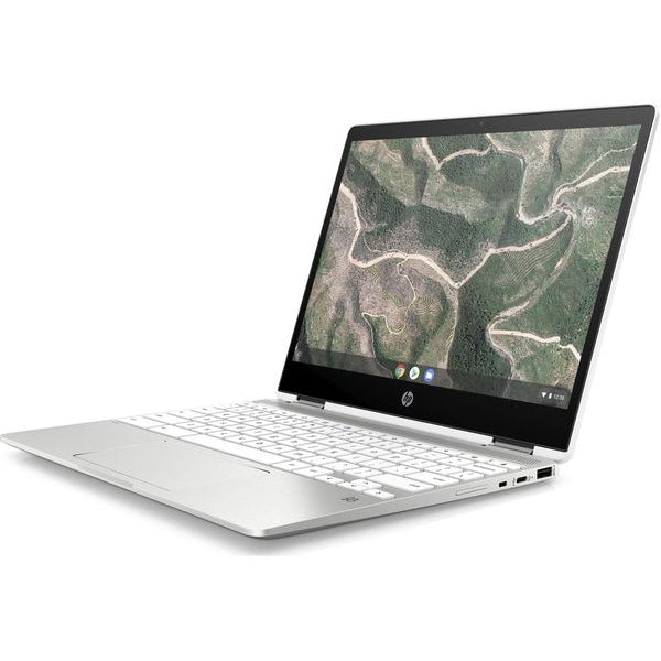HP x360 12B-CA0500NA 12" Chromebook, Intel Celeron, 4GB RAM, 64GB SSD, Silver