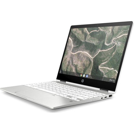HP x360 12B-CA0500NA 12" Chromebook, Intel Celeron, 4GB RAM, 64GB SSD, Silver