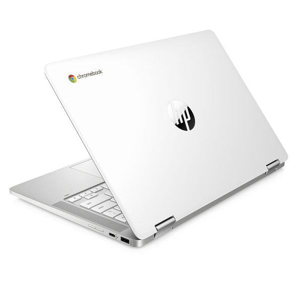 HP x360 14" 2 in 1 Chromebook - Intel Pentium, 4GB RAM, 64 GB eMMC, White 340P6EA#ABU
