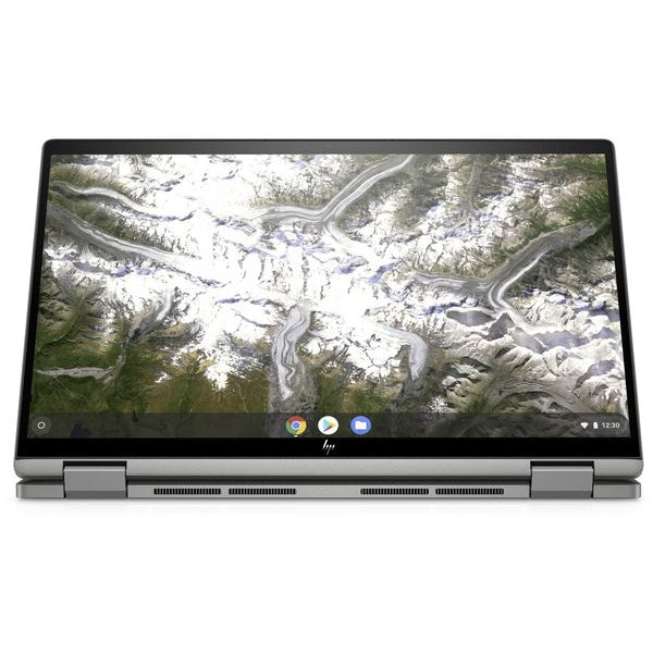 HP x360 14" 2 in 1 Chromebook, Intel Pentium Gold, 64 GB eMMC, 4GB Ram, 133U7EA#ABU, Silver