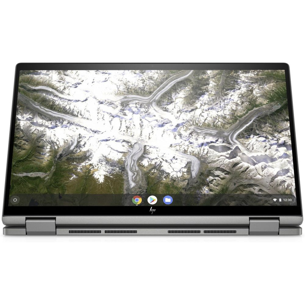 HP x360 14c-ca0004na Chromebook, Intel Core i3, 8GB RAM, 128GB SSD, 14", Silver - Refurbished Excellent