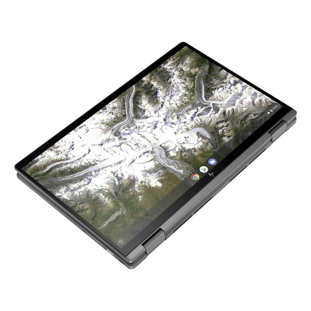 HP x360 14c-ca0004na Chromebook, Intel Core i3, 8GB RAM, 128GB SSD, 14", Silver - Refurbished Excellent