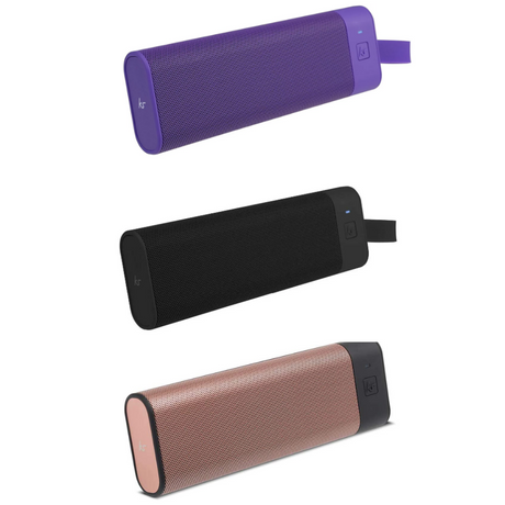 KitSound BoomBar+ Portable Wireless Speaker - Various Colours