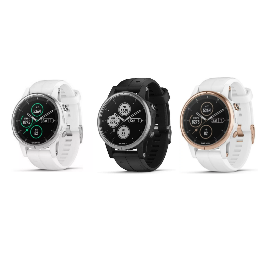 Garmin Fenix 5S Plus Compact Multisport Watch