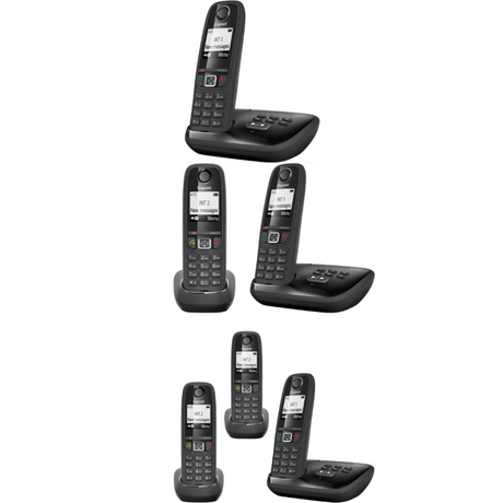 Gigaset AS405A - Advanced Cordless Home Phone - Single / Duo / Trio