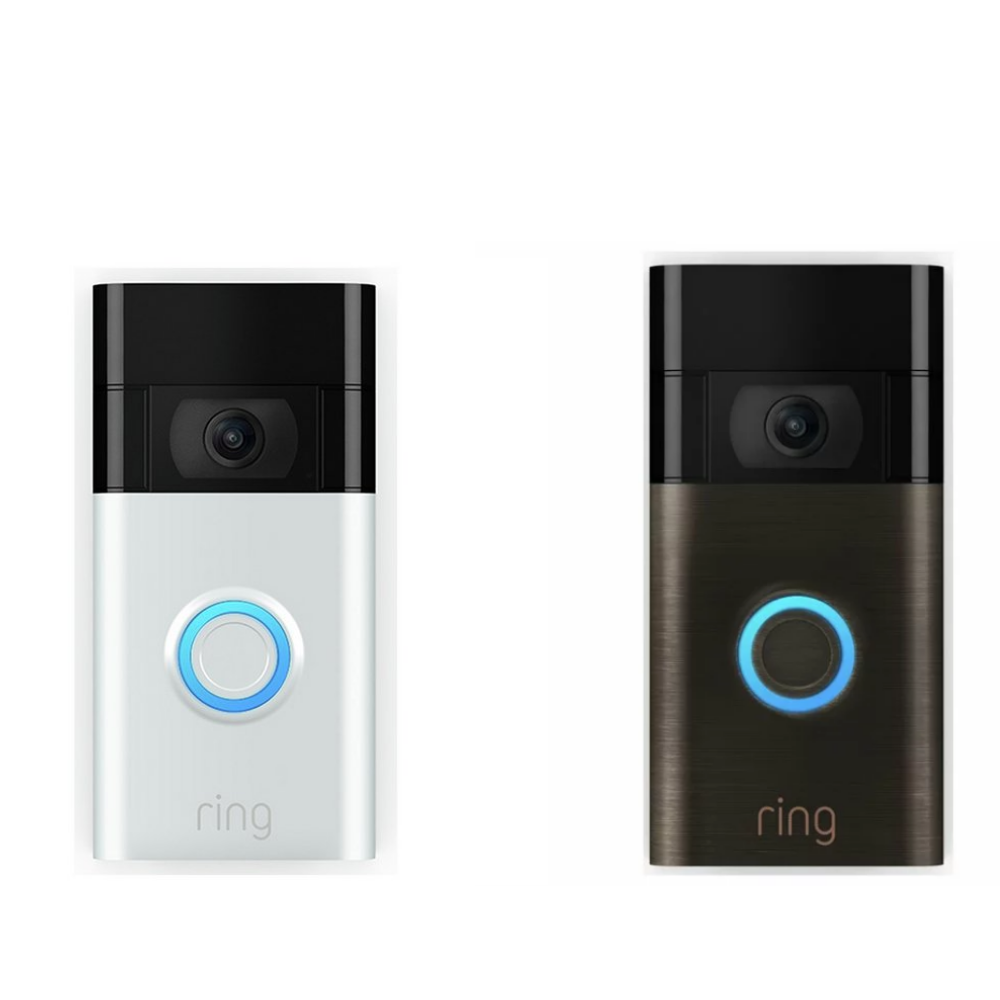 Ring Video Doorbell (2nd Gen) - Satin Nickel / Venetian Bronze - New