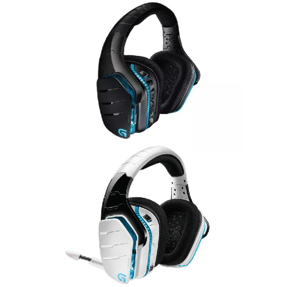 Logitech G933 Artemis Spectrum Wireless Gaming Headset - Black / White