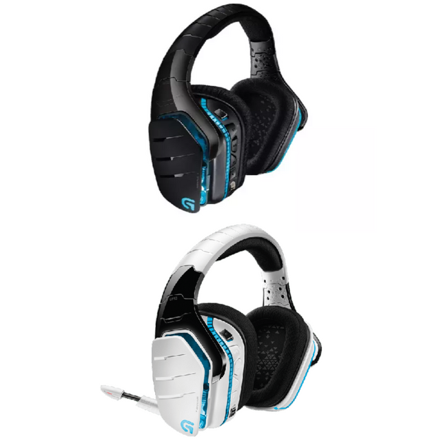 Logitech G933 Artemis Spectrum Wireless Gaming Headset - Black / White