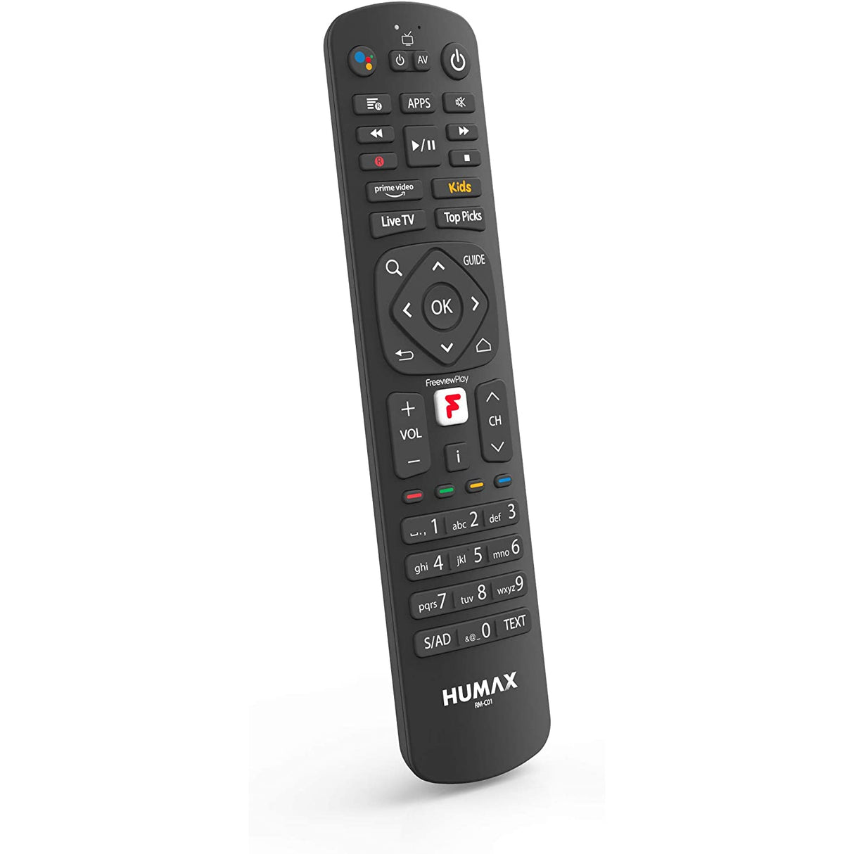 HUMAX Aura Android TV 4K Freeview Play Recorder with Google Assistant and Chromecast - 1TB