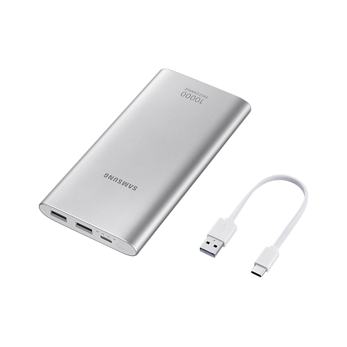 Samsung EB-P1100 Portable Power Bank 10000mAh - Silver