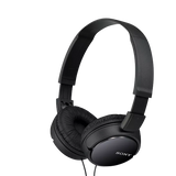 Sony MDR-ZX110AP On-Ear Headphones with Mic/Remote, Black - Refurbished Pristine