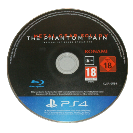 Metal Gear Solid V: The Phantom Pain - PS4 (DISC ONLY)