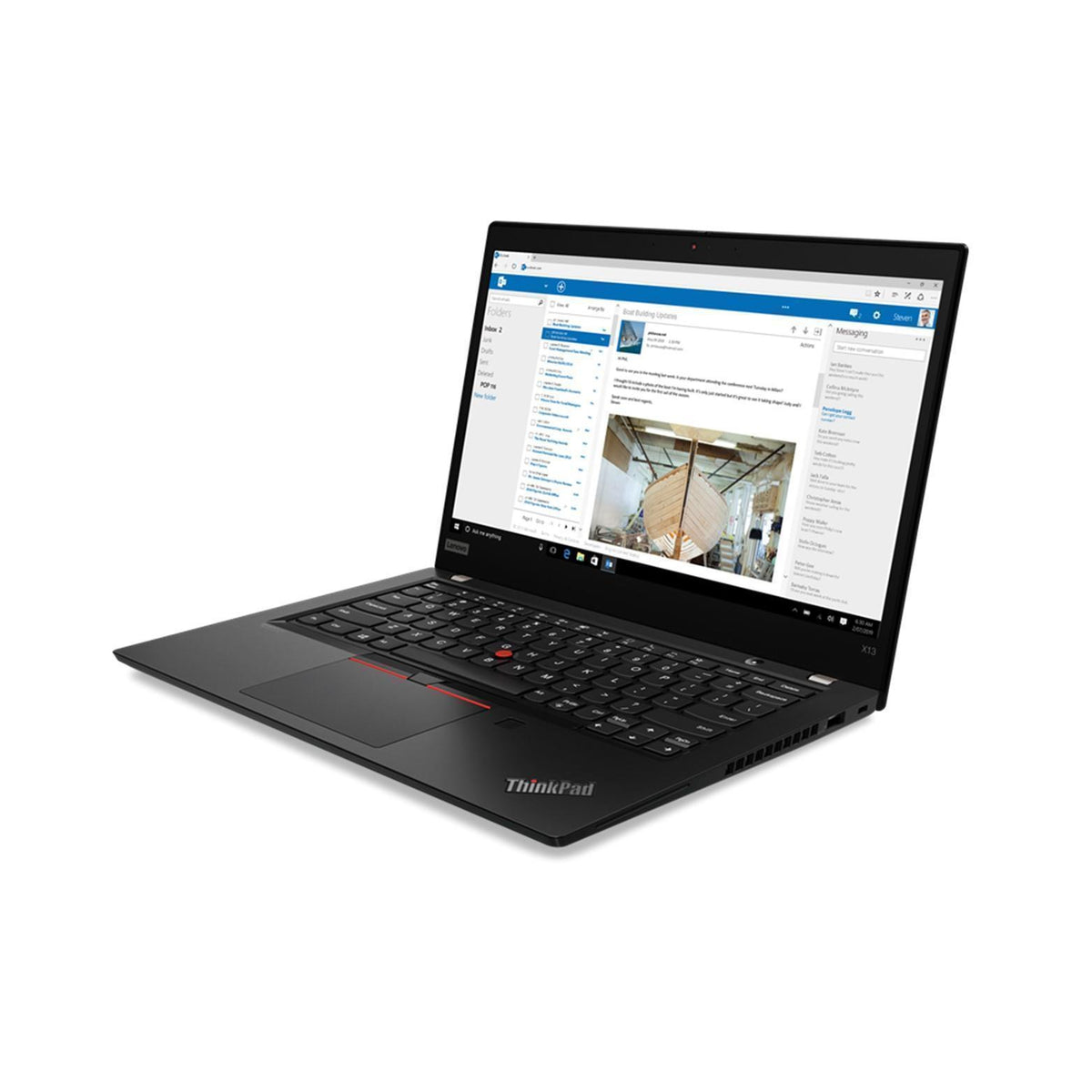 Lenovo ThinkPad X13 20T2007PUK Gen 1, Intel Core i5, 8GB RAM, 256GB SSD, Black