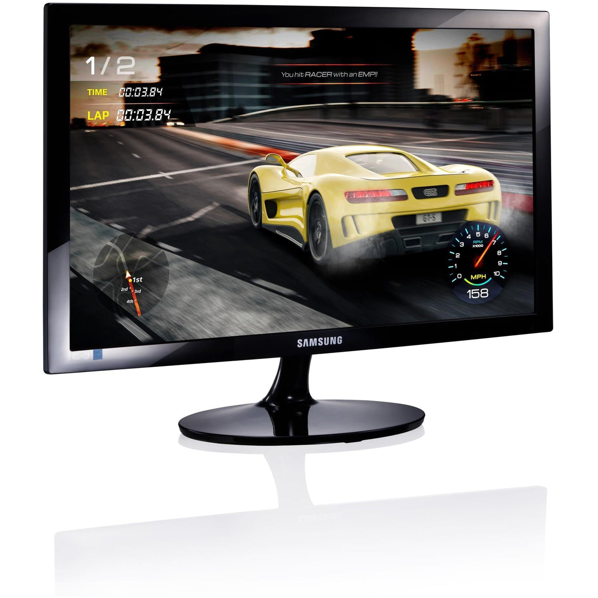Samsung S24D330H 24" Full HD TN Monitor, Black