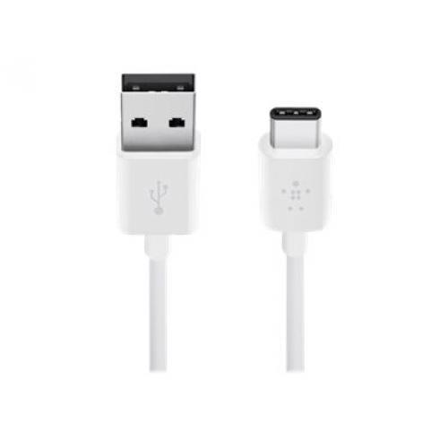Belkin Mixit USB-C to USB-A Charge Cable 1.8M - White