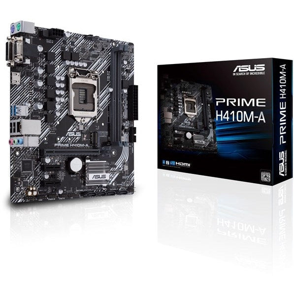 ASUS PRIME H410M-A Gaming Motherboard 90MB13G0-M0EAY0 - Refurbished Pristine