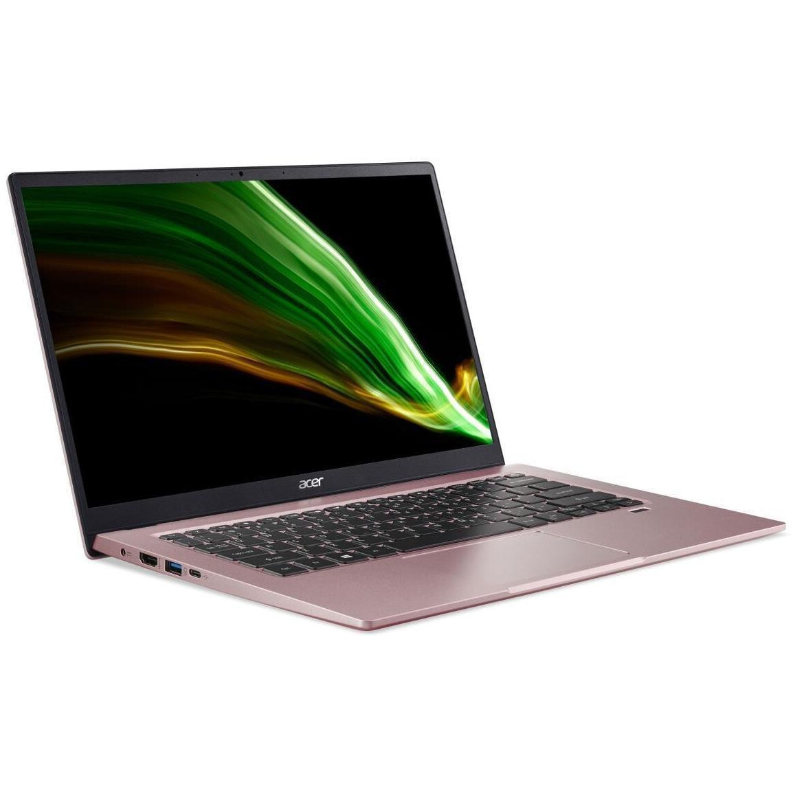 Acer Swift 1 SF114-34-P63H, Intel Pentium N6000, 4GB RAM, 128GB SSD, 14'', NX.A9UEK.003, Pink