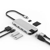 HyperDrive Slim 8-in-1 USB-C Hub - Refurbished Excellent