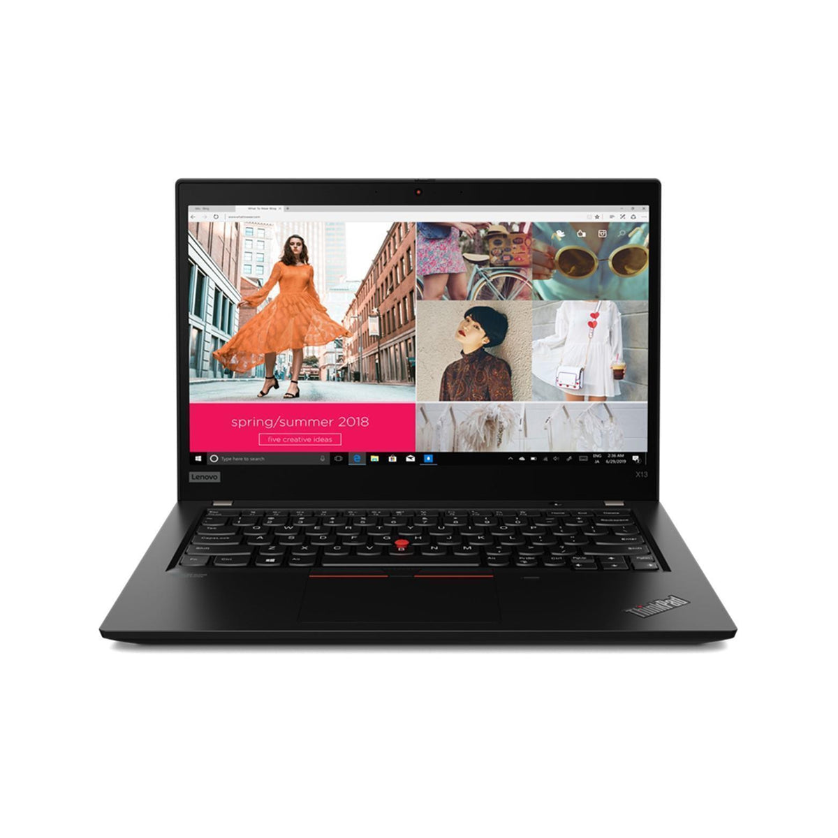Lenovo ThinkPad X13 20T2007PUK Gen 1, Intel Core i5, 8GB RAM, 256GB SSD, Black