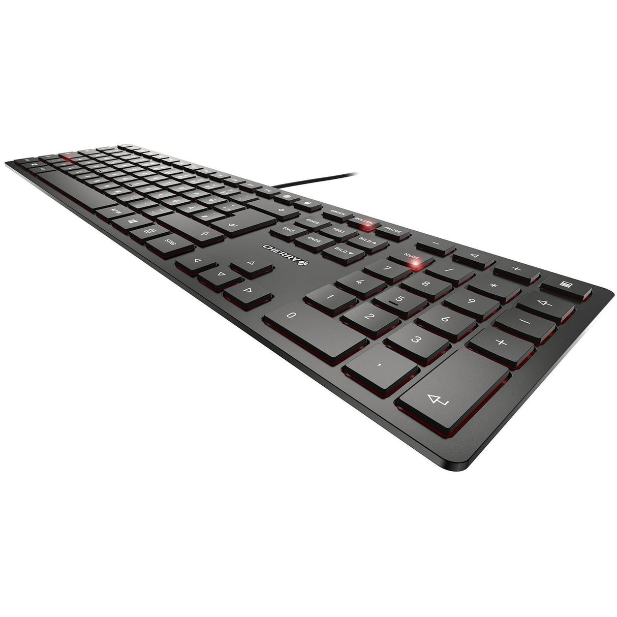 Cherry KKC 6000 Slim Keyboard - Black - Refurbished Pristine
