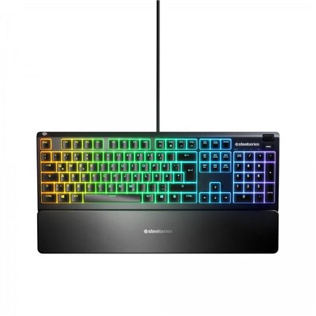 SteelSeries Apex 3 RGB Gaming Keyboard - Black - Refurbished Excellent