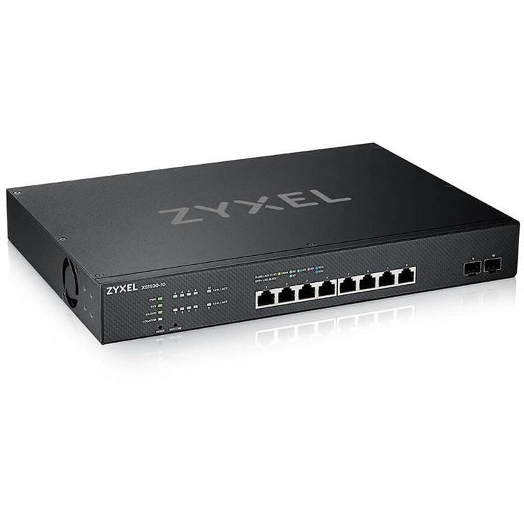 Zyxel XS1930-10-ZZ0101F Network Switch Managed L3 10G Ethernet, Black