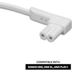 Flexson 5m Power Cable For Sonos One, One SL Or Play:1