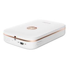 HP Sprocket Photo Printer White and Rose Limited Edition