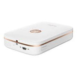 HP Sprocket Photo Printer White and Rose Limited Edition