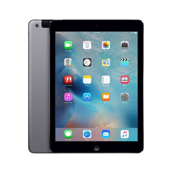 Apple iPad Air 1 (2013), 9.7", ME991LL/A, Wi-Fi + Cellular, 16GB, Space Grey - Refurbished Excellent