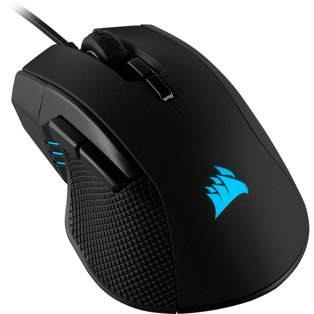 Corsair Ironclaw RGB Wired Gaming Mouse - Black