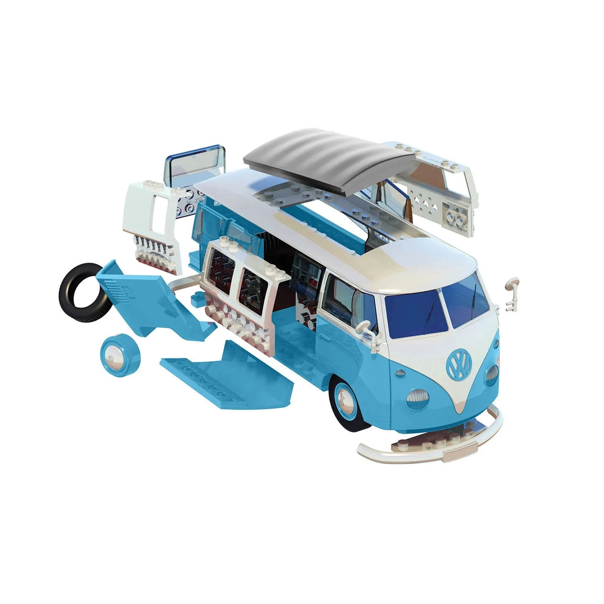 Airfix Quickbuild VW Camper Van - Blue