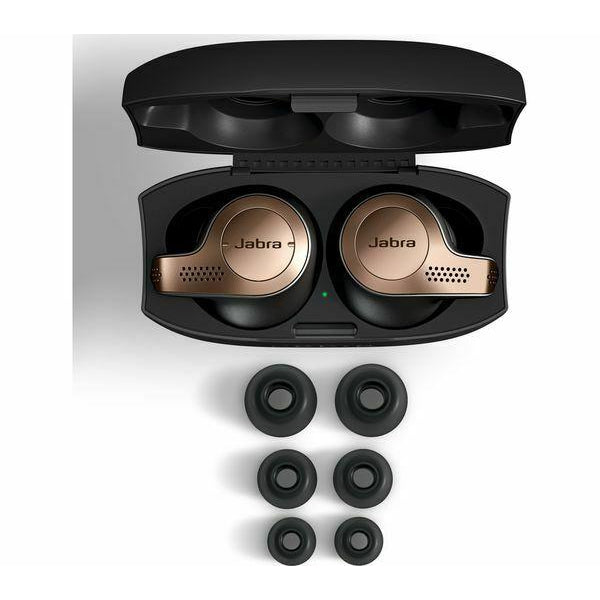 JABRA Elite 65t Wireless Bluetooth Earphones - Copper Black