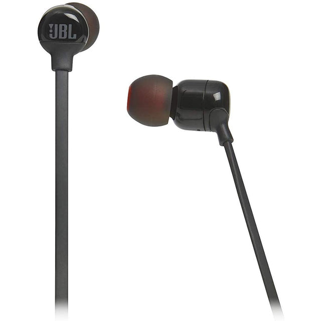 JBL T110 Wired In-Ear Headphones with JBL Pure Bass Sound and Microphone - Black