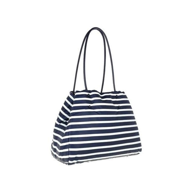 Kate Spade Women's Blue Everything Puffy Sailing Strip Large Tote