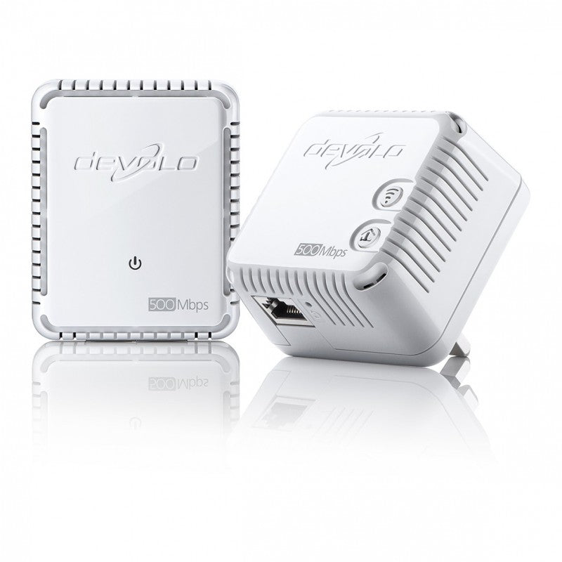 Devolo 9085 dLAN Powerline 500 WiFi Dual Pack Starter Kit