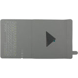 Kit Magnetic Bluetooth Keyboard Case for 9-10 Inch Tablets, Foldable Stand iPad Case