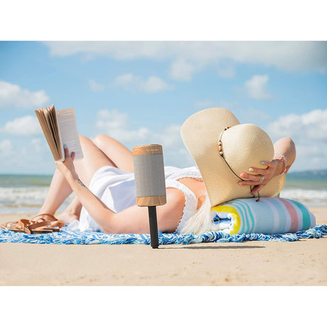 KitSound Diggit 55 Portable Bluetooth Speaker - Brown